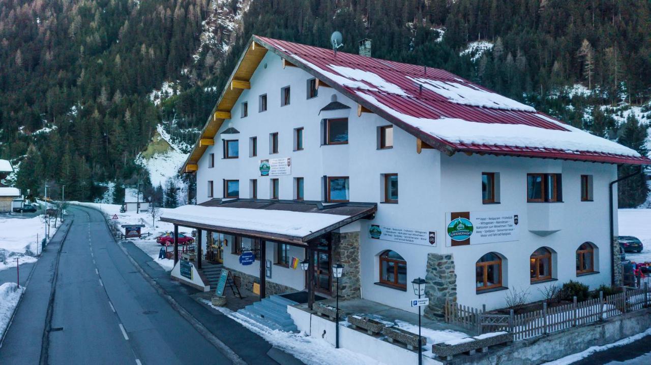 Alpengasthof Hotel Grieserhof Gries im Sellrain Buitenkant foto